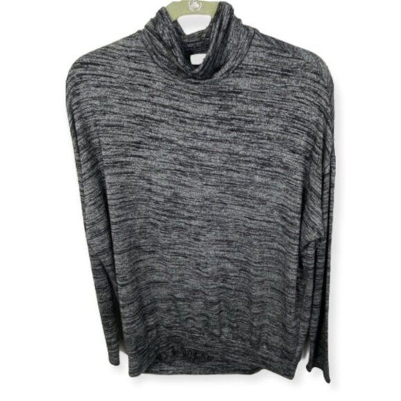 Aritzia Wilfred Free Martha Shirt Heathered Black Size Small Reposa Oversized S - Picture 2 of 7